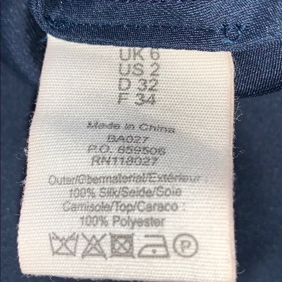 Boden Limited Edition Silk Blue Blouse - Picture 7 of 11